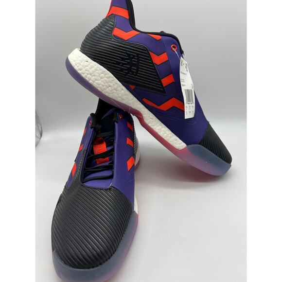 adidas T-Mac Millennium 2 Purple Red Fluo FX9711 Men’s Size 12 - Picture 5 of 16